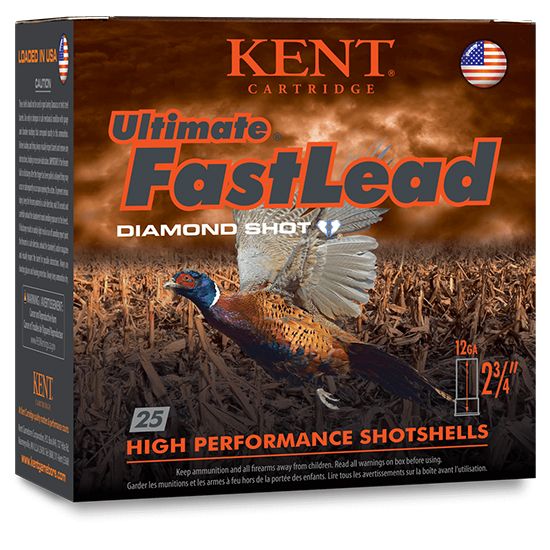 KENT ULTIMATE FASTLEAD 12GA 1-1/4OZ #5 25/10 - Ammunition